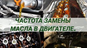 Как часто менять моторное масло в двигателе? Периодичность замены моторного масла в двигателе.