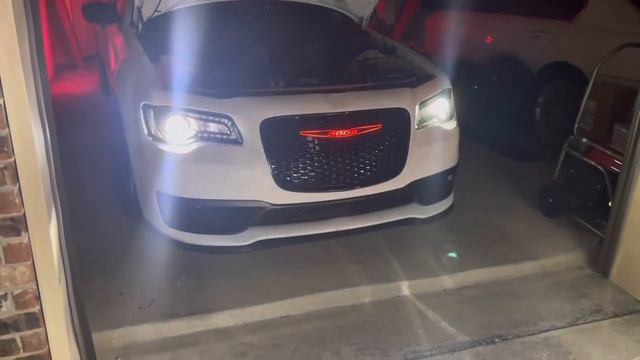 The 300 is back! Appearance package front bumper and led emblem installed #chrysler300 смотреть онлайн