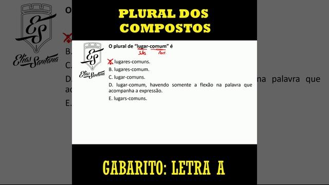 Plural dos compostos смотреть онлайн
