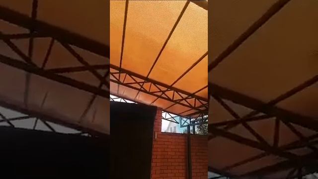 Клиент о навесе на даче — видеоотзыв ЗОНТ73