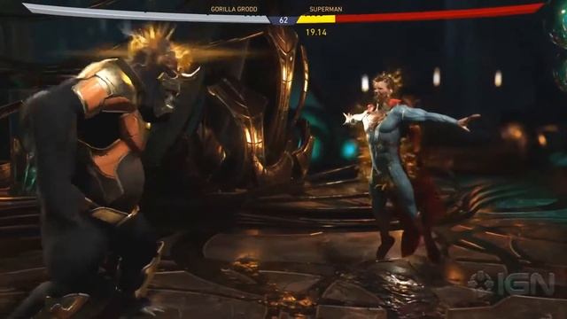 Injustice 2 - All Super Moves Shown So Far & Black Manta Not Playable! смотреть онлайн