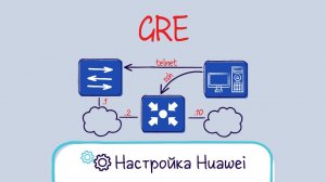 Huawei. Настройка тоннеля GRE