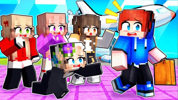 Хьювич УЛЕТАЕТ от СУМАСШЕДШИХ ФАНАТОК в Майнкрафт!