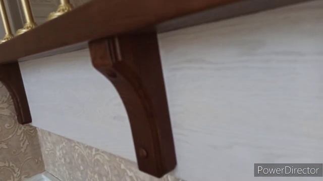 Лестница с позолотой в стиле Персия.