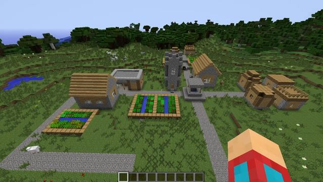 сид на деревню компота:-7217421272681405010 роботает только на 1.7.10 #minecraft смотреть онлайн