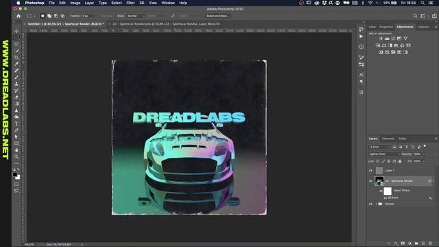 Retro Chrome Sportscar Game Art · Creatober Day 22 [Timelapse] смотреть онлайн