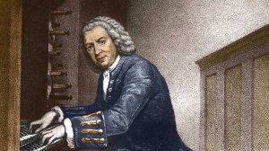 И.С.Бах Шутка для фортепиано 4 руки. Исполняют София Сидоренко и Роман Кульков.