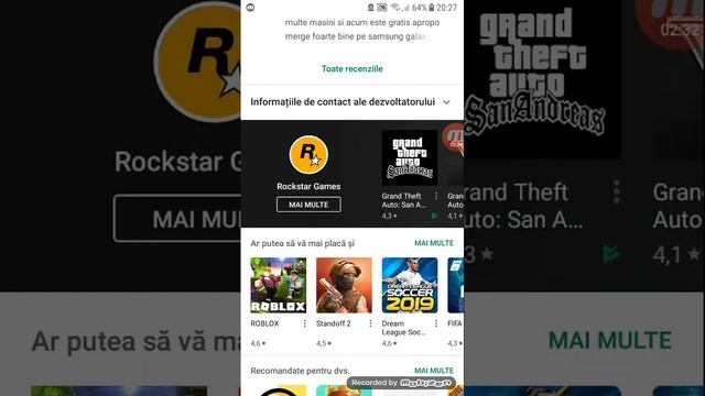 Cum să descarci gat san andreas de pe aptoide+mod смотреть онлайн