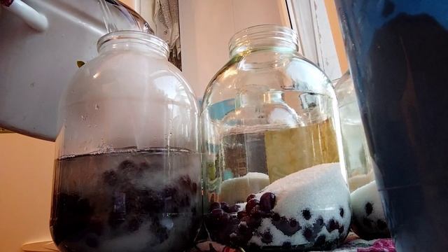 Компот из вишни на зиму смотреть онлайн