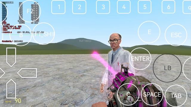 эксперементы над позингом  лица в гмод на телефон