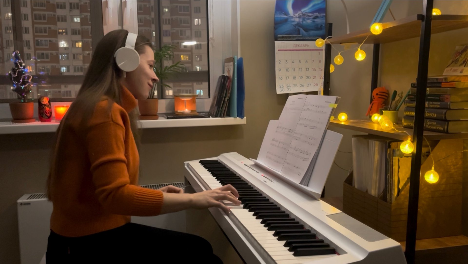 Ф. Грубер - "Silent Night" ("Ночь тиха"), аранжировка Сиори Аояма смотреть онлайн