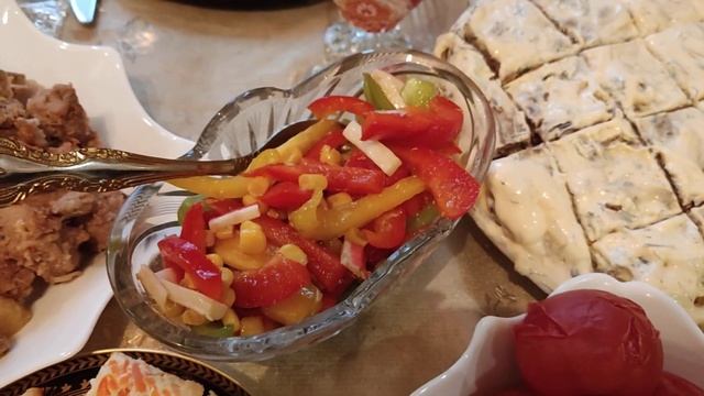 Мой красиво накрытый стол. Жду гостей. смотреть онлайн