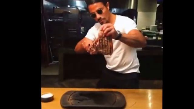 Nusr-ET Steak House | Art of meat🔪 #salt #saltbae #saltlife смотреть онлайн