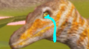 выживание бедного велоццираптора The cursed isle