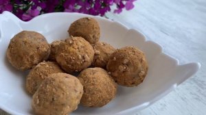 Конфеты из нута | 19 гр белка!