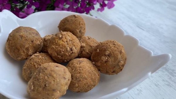 Конфеты из нута | 19 гр белка!