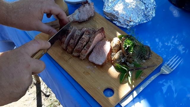 СТЕЙК ИЗ ДЕРЕВЕНСКОЙ ГОВЯДИНЫ,ОЧЕНЬ ВКУСНЫЙ,НЕ ОЖИДАЛ ТАКОЙ РЕЗУЛЬТАТ. смотреть онлайн