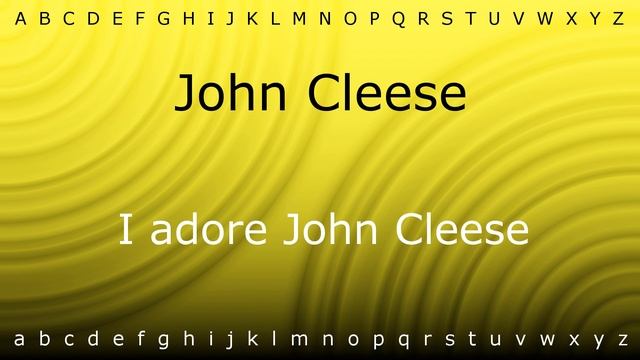How to pronounce 'John Cleese' with Zira.mp4 смотреть онлайн