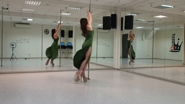 Обучающее видео. Pole dance. Облёт. смотреть онлайн