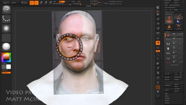 Zbrush Spotlight tutorial смотреть онлайн