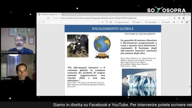 Alimentazione vegetale e salute | Michele Riefoli смотреть онлайн