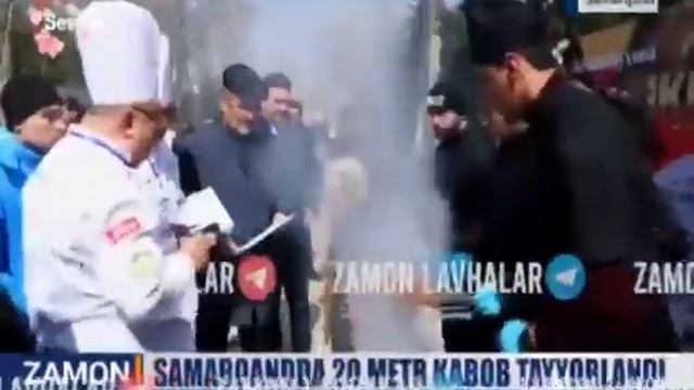 Ўзбекистондаги “шашлик рекорди” янгиланди смотреть онлайн