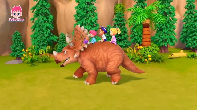 Dino Finger Family| Bebefinn #bebefinn #shortsfeed #youtubevideo  #youtube