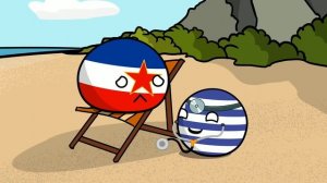 Распад Югославии | Русская Озвучка | Countryballs