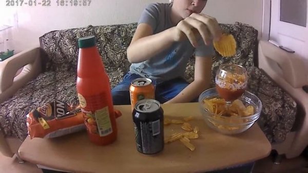 Обжор на чипсы lays strong острый чили!!!