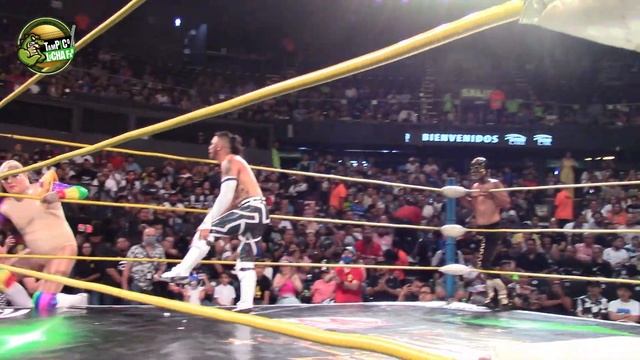 Dulce Kanela y Larry Miranda Vs Panthers Vs Paranoiko y Black Fire vs Baby Xtreme y Charro Negro смотреть онлайн