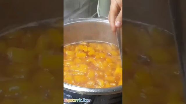 Самый вкусный мармелад из персиков #shorts смотреть онлайн