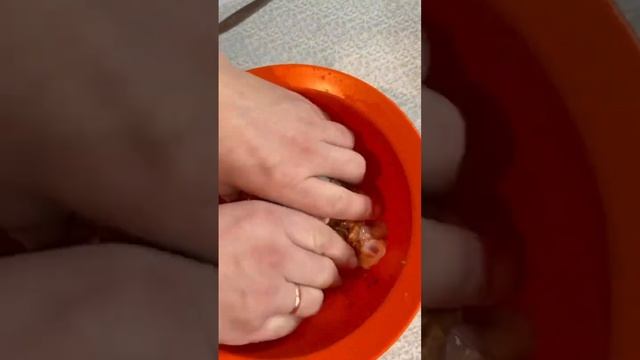 🤤 Невероятно вкусные и намного острые 🌶️ крылья барбекю 🍗 #крыльявдуховке #рецепт смотреть онлайн