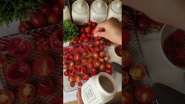 Вяленые томаты в подсолнечном масле | Подробный рецепт в описании #shorts #shortsрецепты смотреть онлайн