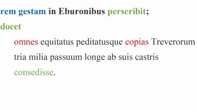 AP Latin read through, Caesar Book 5, Chapters 47-48 смотреть онлайн