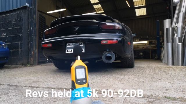 SAS Autoworks Mazda RX7 Fd3s 3.5 Inch Track friendly exhaust смотреть онлайн
