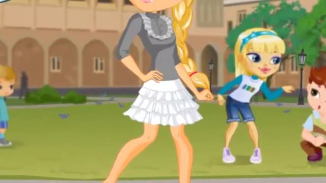 Коллекция школьных сумок - игра для девочек смотреть онлайн