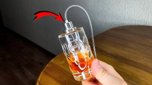 ВСТАВЬТЕ ТРУБКУ от КАПЕЛЬНИЦЫ в ФЛАКОН и ДЕЛАЙТЕ ОТЛИВАНТ ПАРФЮМА DIOR JOY eau de parfum intense!