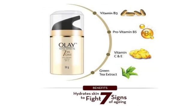 Olay Total Effect 7 in 1 Normal Anti Aging Skin Day Cream जो चेहरे से सावलापन हटाए सिर्फ 7 दिन मैं смотреть онлайн