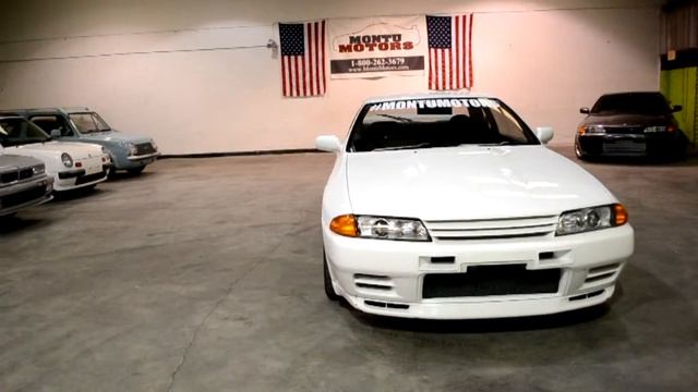 1989 Nissan Skyline GT-R- Cristal White - 19k miles - RB26DETT - USA смотреть онлайн