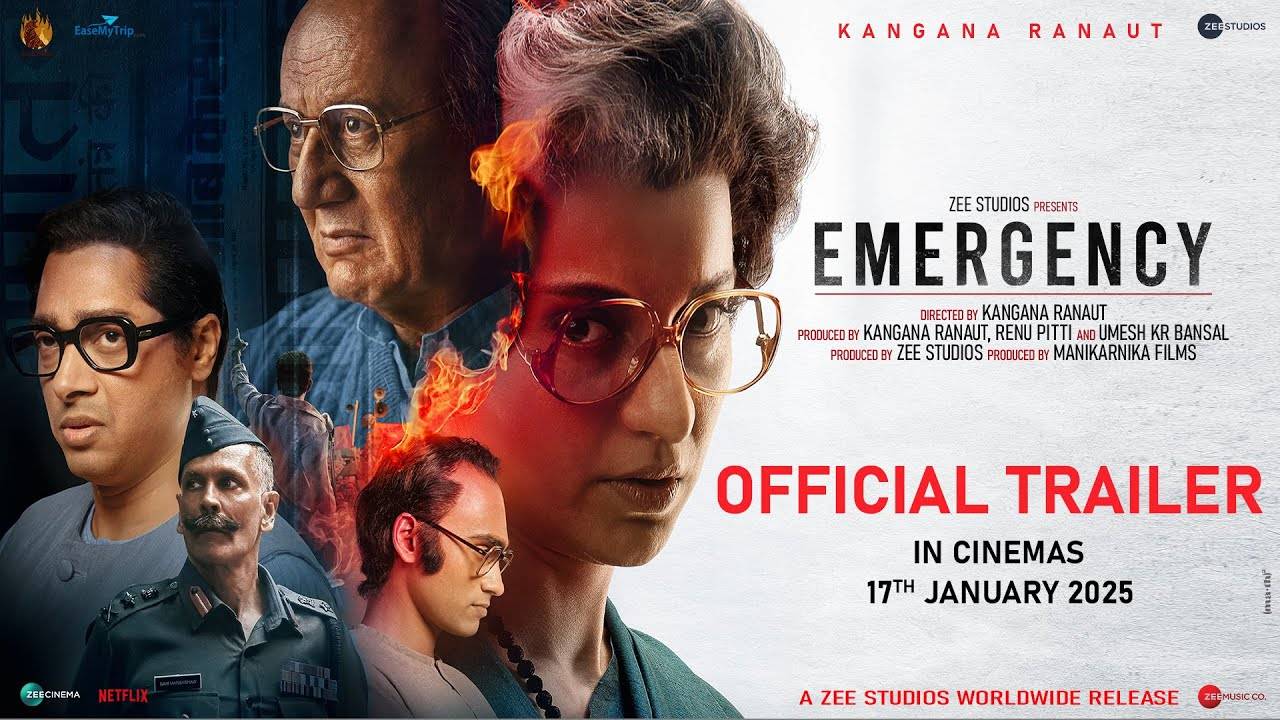 Emergency Movie - Official Trailer 2 | Zee Studios