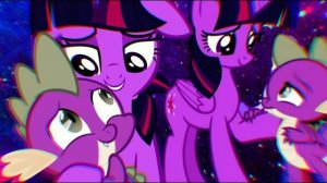 Твайлайт и Спайк°*”делает всё для друзей мой друг°*”