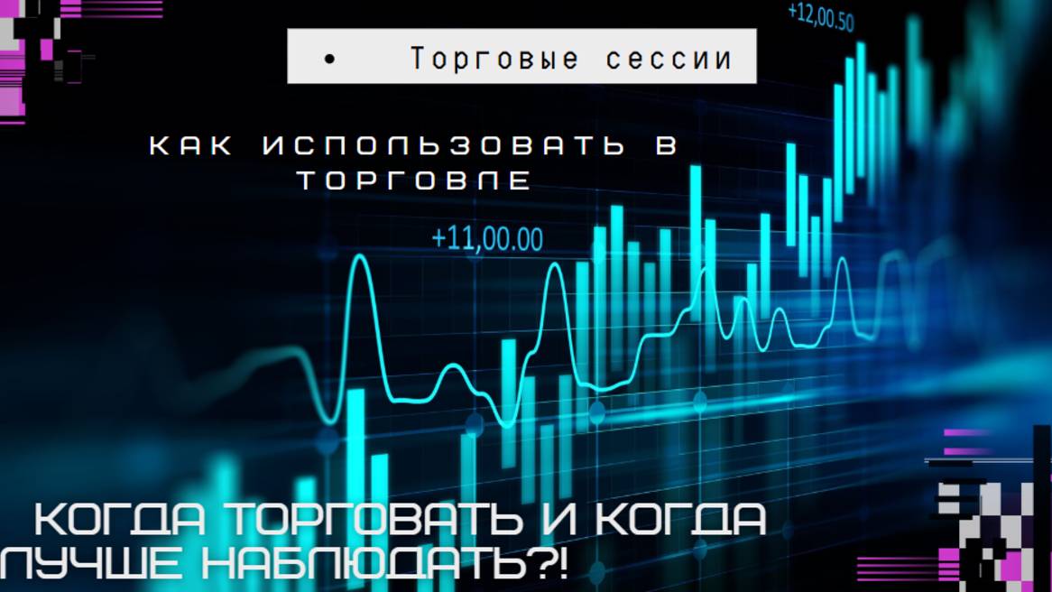 Торговые сессии. Как использовать в торговле. Когда торговать и когда лучше наблюдать?! смотреть онлайн