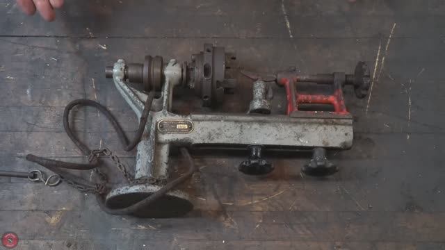 Реставрация миниатюрного токарного станка смотреть онлайн