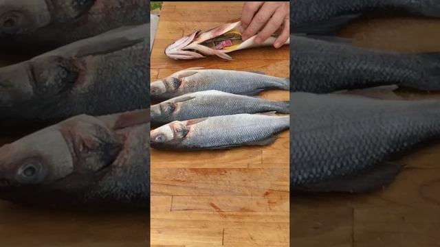 Сибас на гриле со спаржей! смотреть онлайн