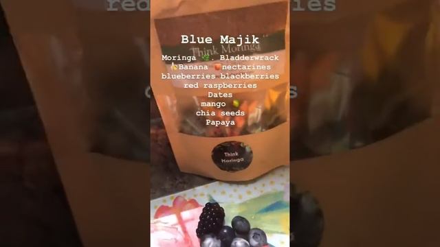 Dr.sebi taught me well!BlueMajik Smoothie!! Moringa,Bladderwrack,chia seeds,blackberry,banana,papay смотреть онлайн