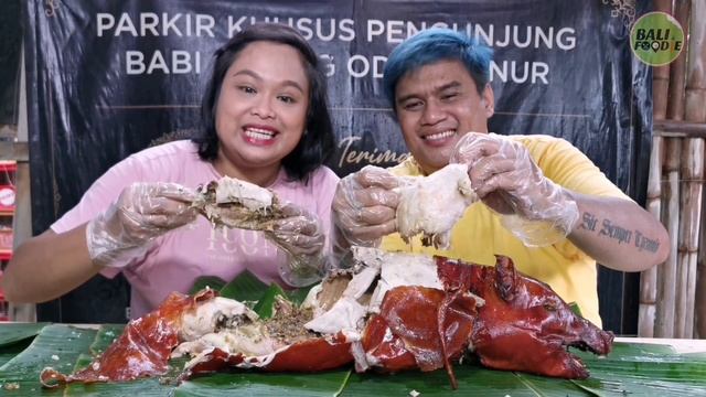 MUKBANG BRUTAL 1 EKOR BABI GULING BALI - Whole Roast Pig Mukbang смотреть онлайн