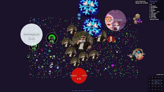 Agar.io Raga Mode (плюс вайб!) смотреть онлайн