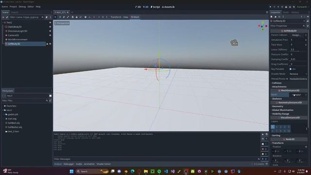 Godot 4 SoftBody Physics Tutorial смотреть онлайн