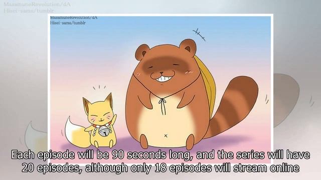 News Tanuki to Kitsune Anime Shorts Premiere on Friday смотреть онлайн