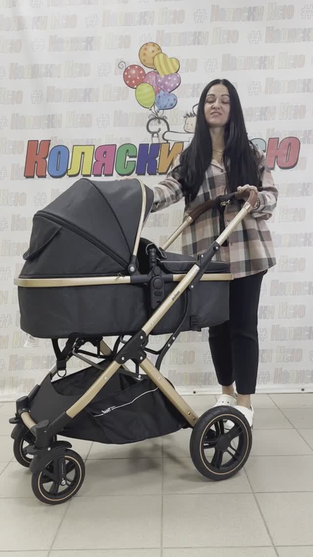 Коляска трансформер Rant Pulsar (Рант Пульсар) 2 в 1- Видео обзор коляски с реверсивным блоком. смотреть онлайн